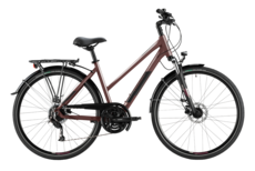 trenoli TAZIO 3.0 sportivo T in dark red – glänzend | Trekking-Bike